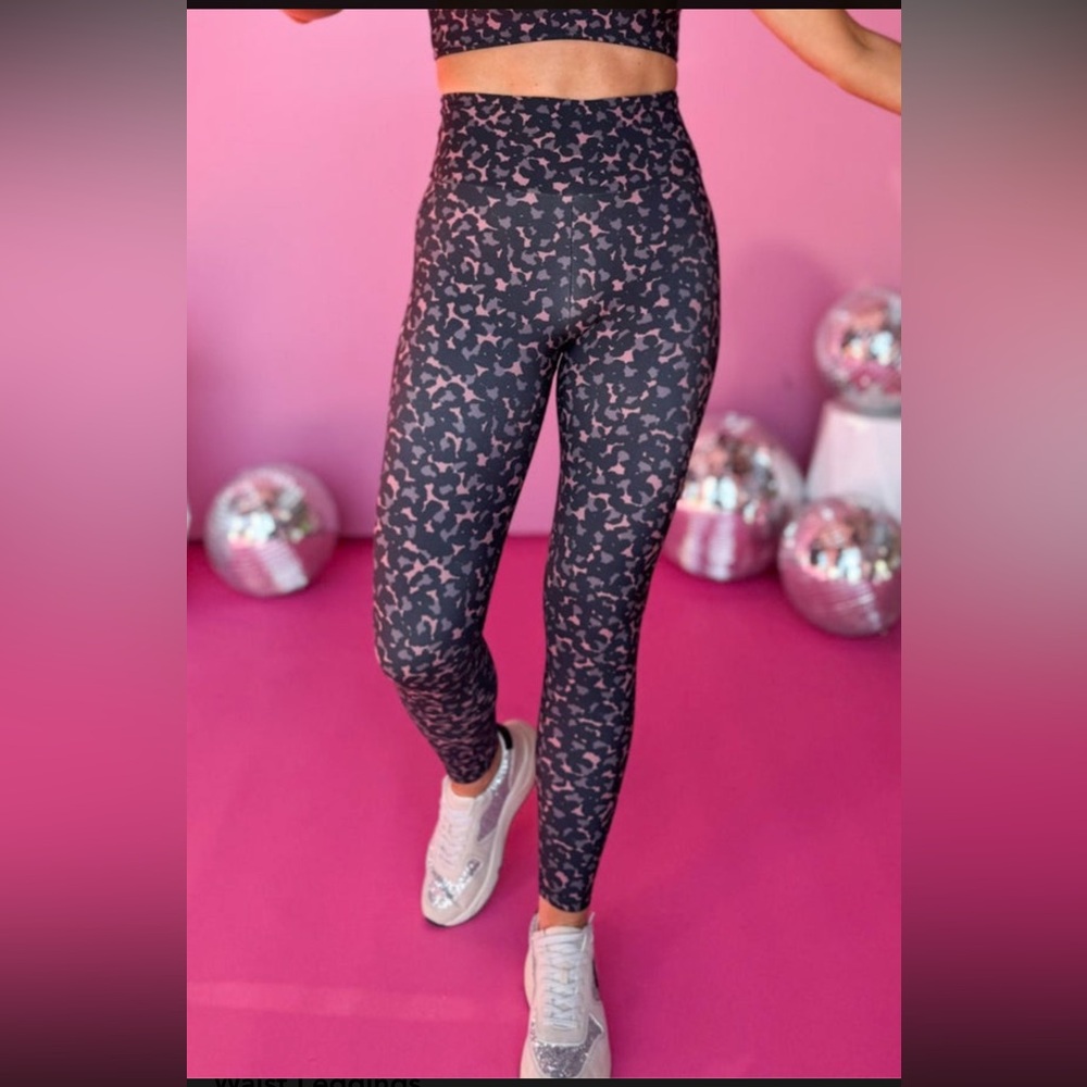 SSYS Grey Animal Compression High Waist Leggings